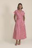 Preston Red Stripe Cotton Tie Dress,Video