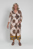 Madelina Brown Mosaic Cotton Dress,Video