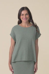 Henna Green Cotton Tee,Video