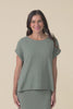 Henna Green Cotton Tee,Video