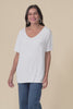 Ivy White Micro Modal Swing Tee,Video