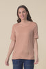 Travel No-Iron Rust Scoop Neck Top,video