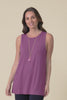 Fantasia Plum Bamboo Tunic Top,Video