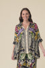 Gaulina Green Mosaic Button Shirt,Video
