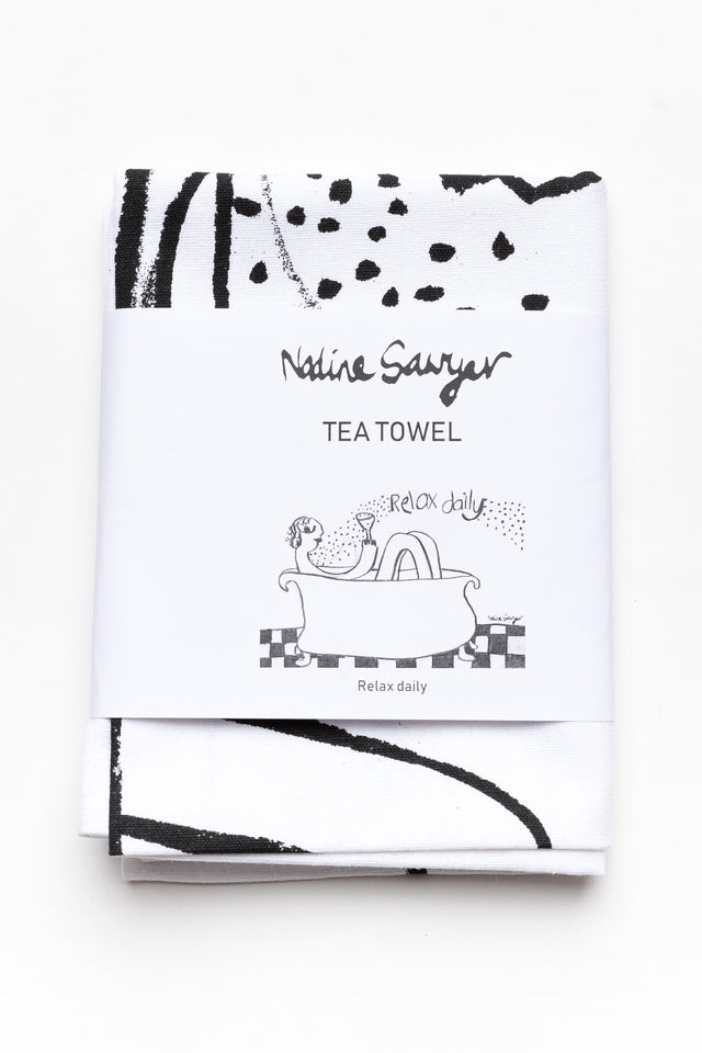 Relax Daily Cotton Tea Towel