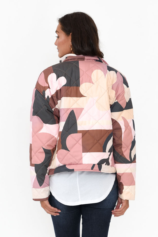 Abstraction Beige Jacket thumbnail 4