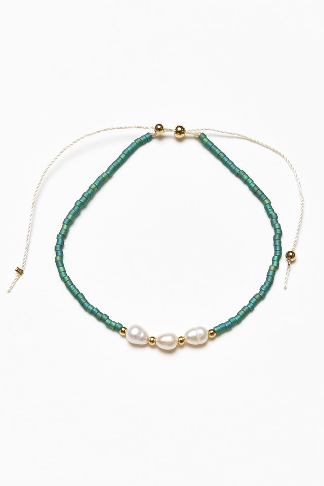 Airlie Emerald Pearl Bracelet