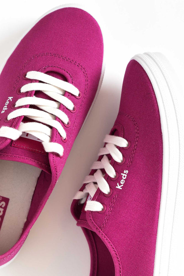 Breezie Pink Canvas Sneaker image 3