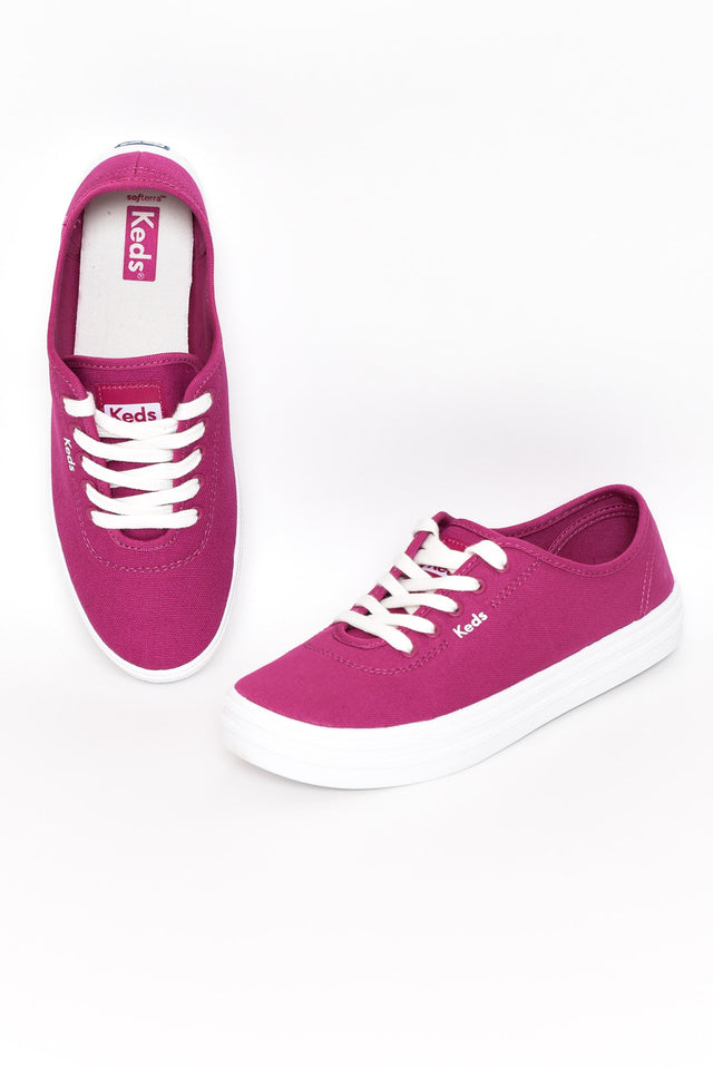 Breezie Pink Canvas Sneaker