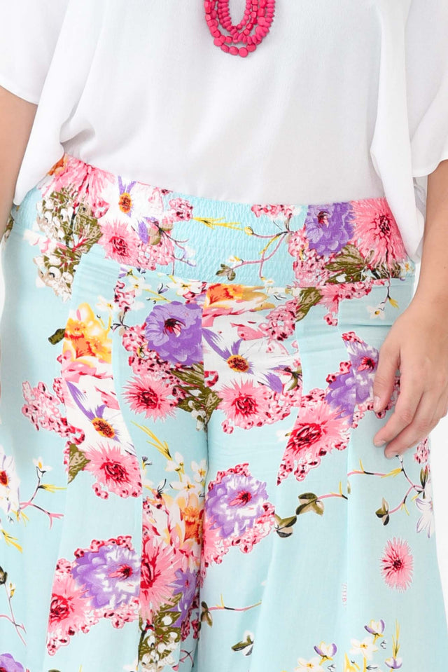 Erin Cherry Blossom Wide Leg Pants