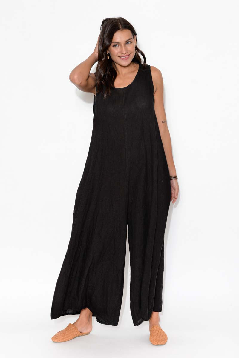 x REVOLVE Boat Linen Jumpsuit in … curated on LTK