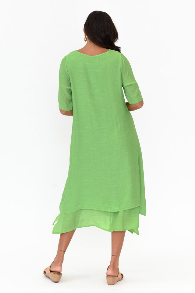 Nala Green Layers Dress