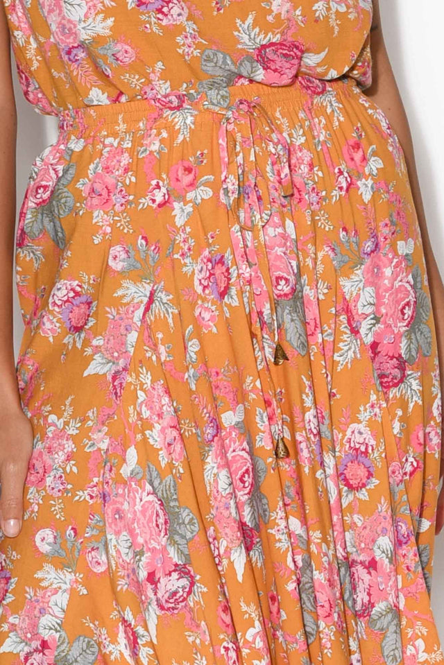 Rara Antique Floral Midi Skirt thumbnail 4