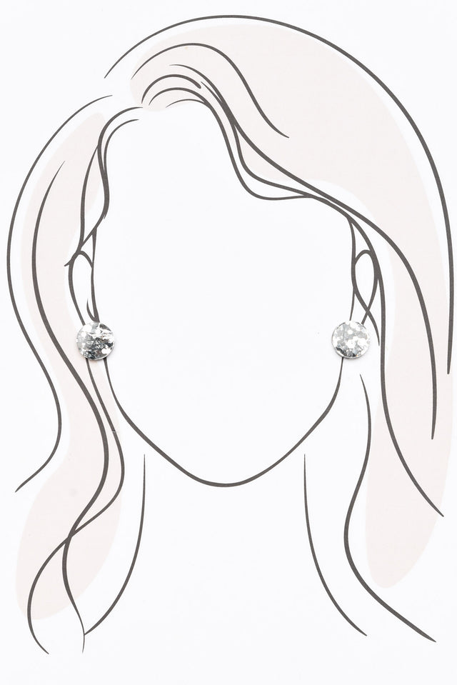 Tory Teal Twin Pack Stud Earrings image 2