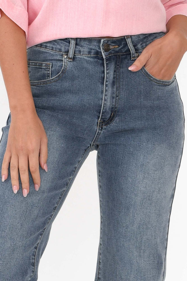 Vicki Blue Denim Jeans image 4