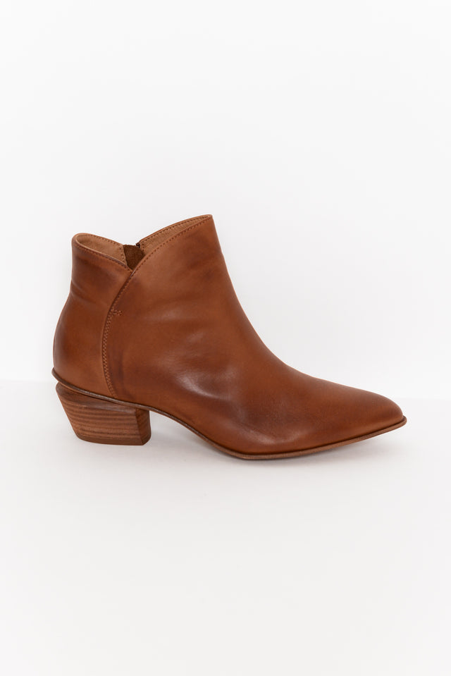 Weston Brandy Leather Ankle Boot