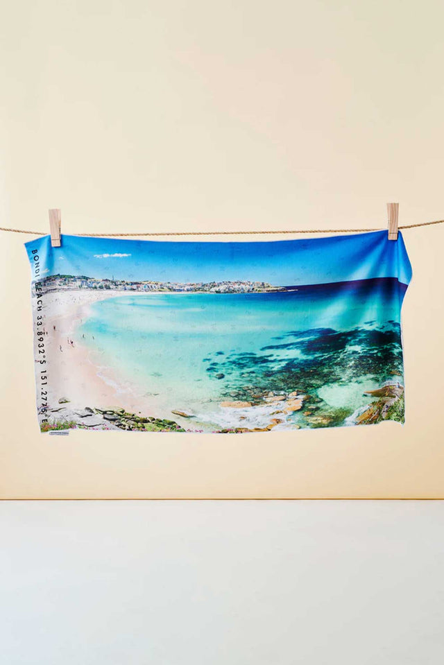 Bondi Blues Sand Free Beach Towel image 1